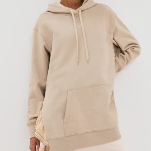 3.1 Phillip Lim Hoodie Combo Dress with Mini Slip Skirt