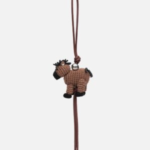 Loewe Horse Charm In Felt