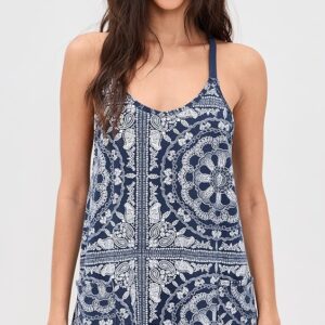 FP Movement Hot Shot Bandana Print Mini Dress