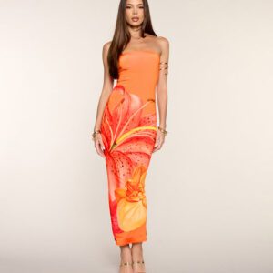 Windsor Hot Weather Plans Strapless Maxi Dress Hot Weather Plans Strapless Maxi Dress