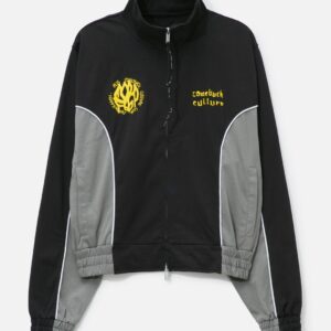 ALIS Hristo Tony Fit Track Top With Embroidery