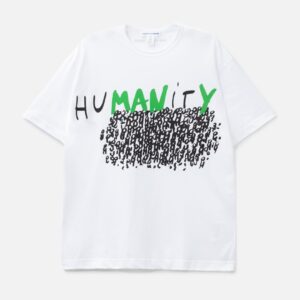 CDG Shirt Humanity OVS Short Sleeves T-Shirt Humanity OVS Short Sleeves T-Shirt