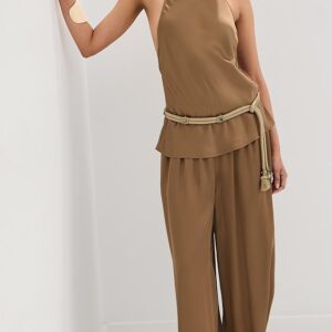 LE BOP Hunter Satin Balloon Pants