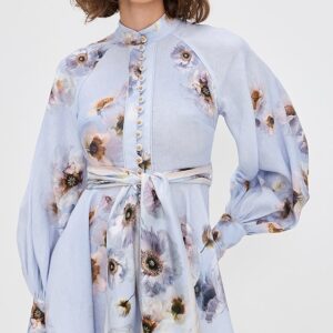 Zimmermann Hypnotic Fit & Flare Dress