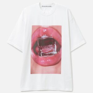 Alexander Wang Ice Cube Graphic Short Sleeves T-Shirt