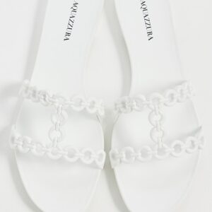 Infinity Chain Jelly Sandal Flats