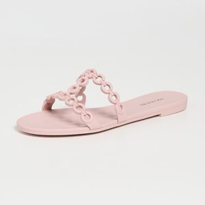 Infinity Chain Jelly Sandal Flats