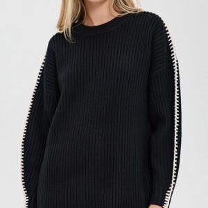Ingrid Crew Neck Mini Dress