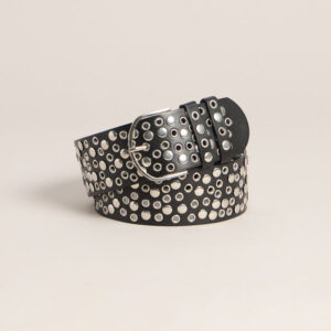Instant Attitude Studded Faux Leather Belt