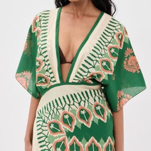 Johanna Ortiz Inundada De Color Mini Dress