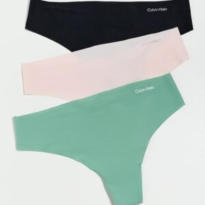 Calvin Klein Underwear Invisibles Thong 3 Pack