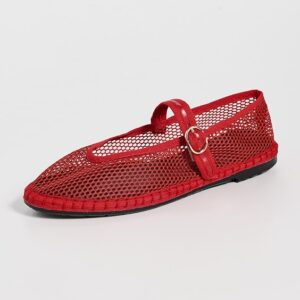 Flabelus Isabella Mesh Mary Jane Flats