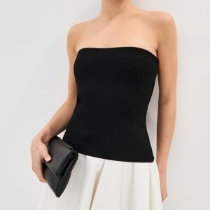 SIMKHAI Isabelle Strapless Mini Dress