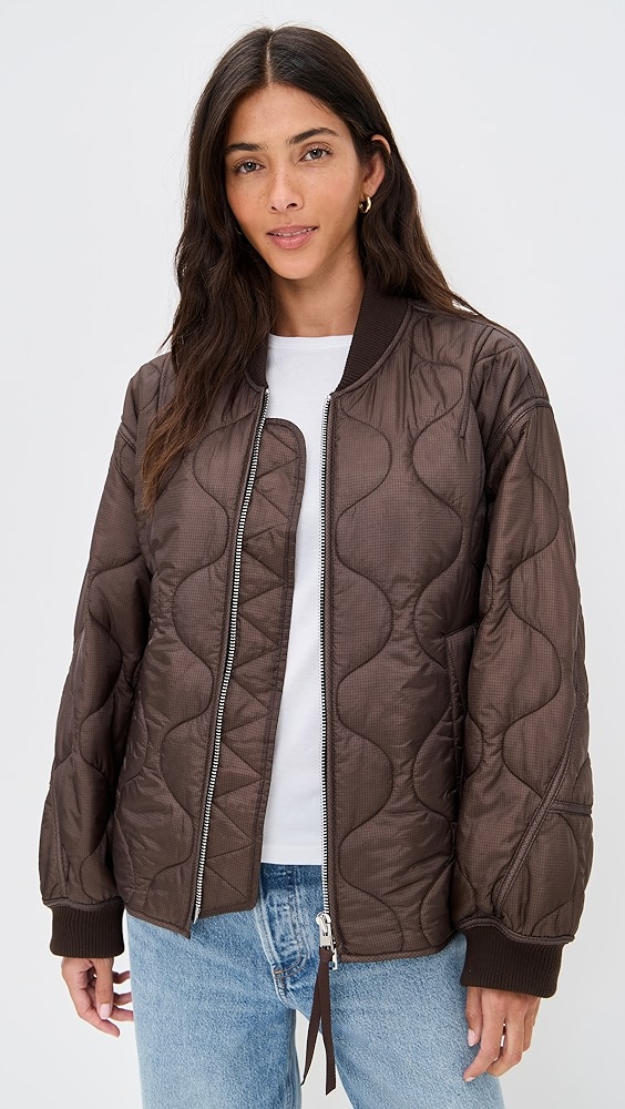 AGOLDE Isla Quilted Jacket
