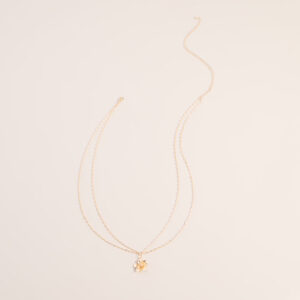 Windsor Island Detail Tropical Flower Charm Belly Chain Island Detail Tropical Flower Charm Belly Chain