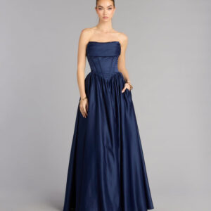 Windsor Ivana Satin Ball Gown With Pockets Ivana Satin Ball Gown With Pockets