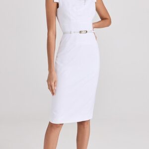 Jackie O Belted Dress