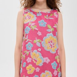 Jacquard Swing Swing Tank Dress