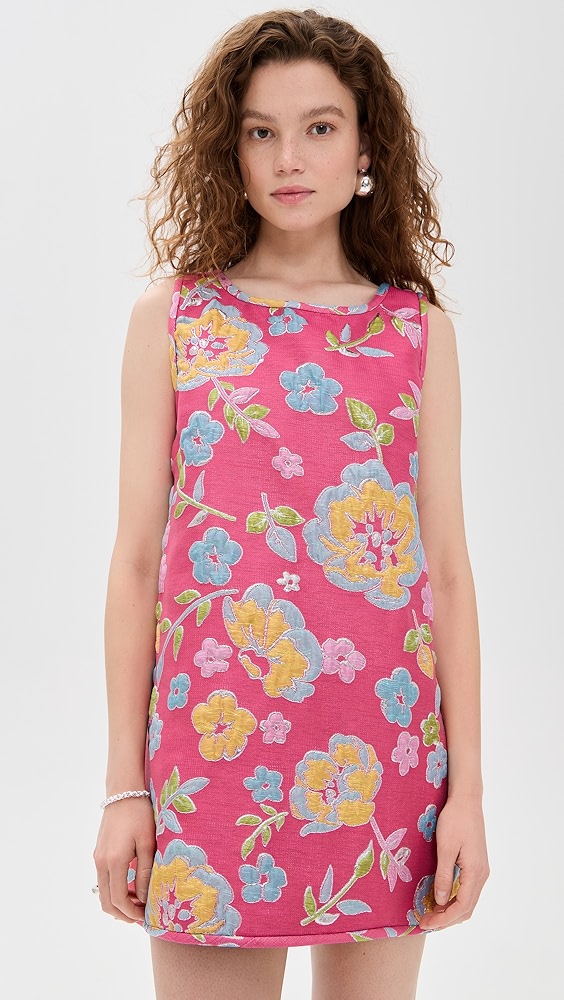 Arianne Elmy Jacquard Swing Swing Tank Dress