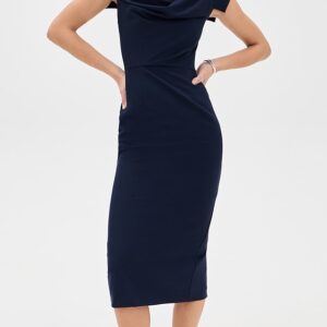 Black Halo Jacqueline Midi Dress
