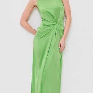 STAUD Jaelyn Silk Dress