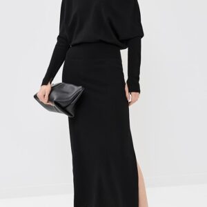 SIMKHAI Janese Off Shoulder Midi Dress