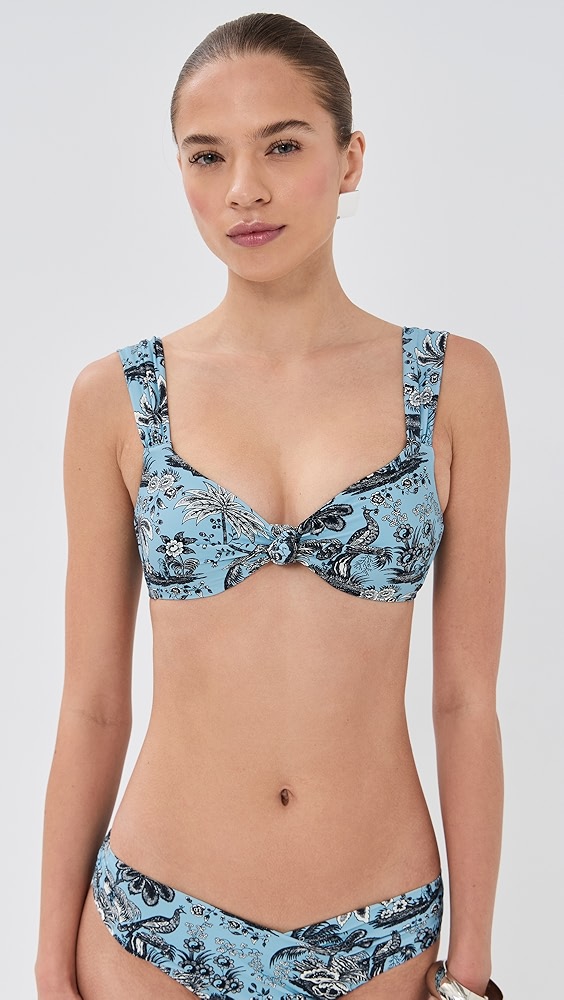 STAUD Janie Bikini Top