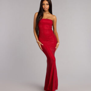 Janine Glitter Mermaid Formal Dress