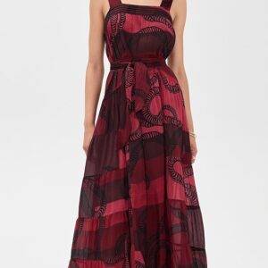 Natalie Martin Collection Jasmine Maxi Dress with Sash