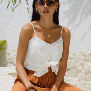 Heychic Jasmine White Cami Top Jasmine White Cami Top