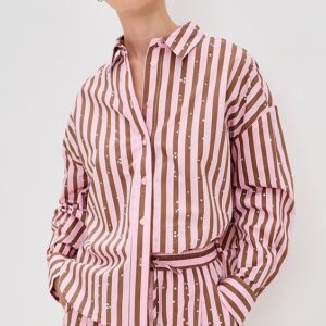 ESSENTIEL ANTWERP Jelief Rhinestone Shirt