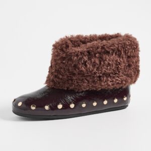 Jenny Low Deep Shine Sherpa Boots