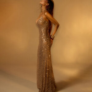 Jenny Sequin Mermaid Formal Dress
