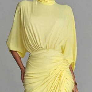 stylewe Jersey Elegant Plain Mock Neck Blouse Jersey Elegant Plain Mock Neck Blouse
