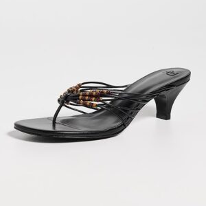 Reformation Jessica Heeled Thong Sandals
