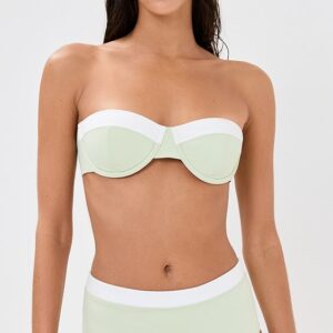 STAUD Jo Balconette Bikini Top