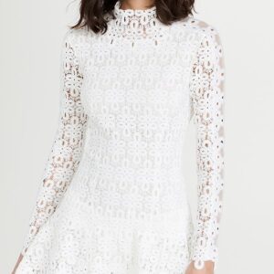 SIMKHAI Joy Lace Mini Dress