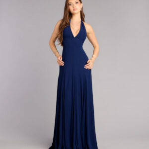 Julianna Chiffon Halter A-Line Formal Dress