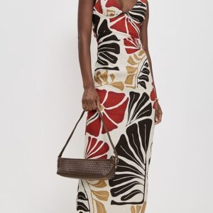 SIR. Julietta Balconette Midi Dress
