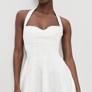 Juliette Twill Halter Dress