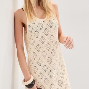 LE BOP Juno Crochet Dress