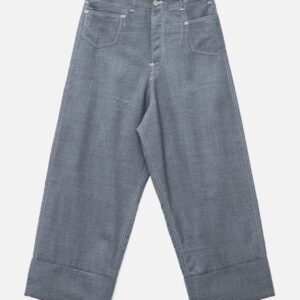 Junya Watanabe Man Junya Watanabe MAN X Levi's Wool Pinstriped Wide Cropped Pants Junya Watanabe MAN X Levi's Wool Pinstriped Wide Cropped Pants