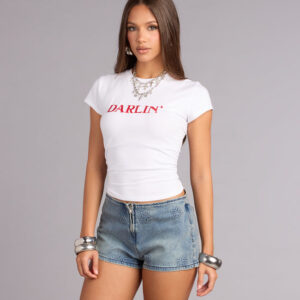 Windsor Just A Little Darlin Crop Tee Just A Little Darlin Crop Tee