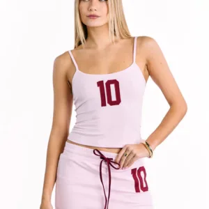 BB Exclusive Karey Pink Jersey Top