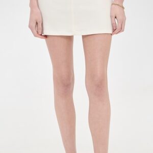 ALICE + OLIVIA Kari Braided Waistband Miniskirt