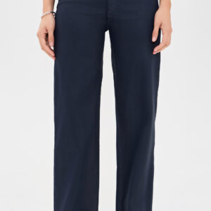 Karmine Refined Wide Leg Coated Jeans