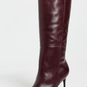 Black Suede Studio Kath Boots 80mm