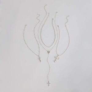 Windsor Keep It Layered Cross Charm Necklace Set Keep It Layered Cross Charm Necklace Set