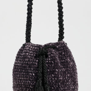 Binge Knitting Keepsake Velvet Pouch