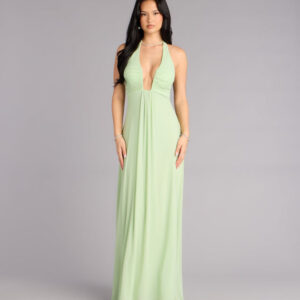 Windsor Kendall Mesh A-Line Formal Dress Kendall Mesh A-Line Formal Dress